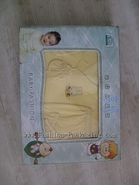 Luxury Baby clothing box with window