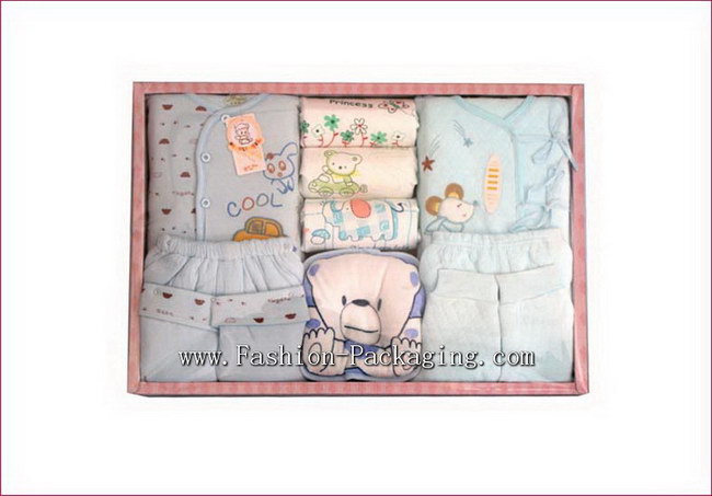 Luxury Baby Clothes Set Packaging Box