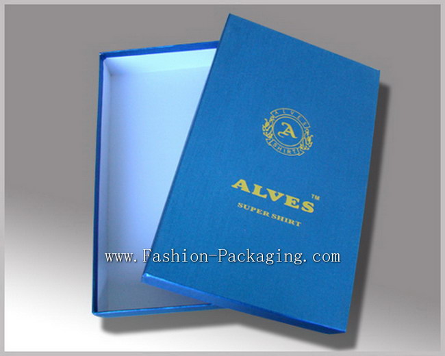 Luxury Cardboard Shirt Box with Brand