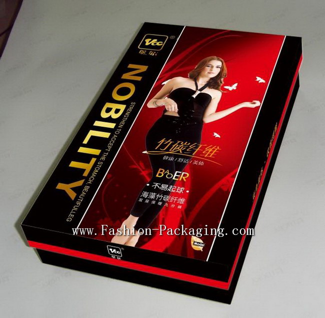 Rigid Cardboard Box with Custom design for Bodystyle Packaging