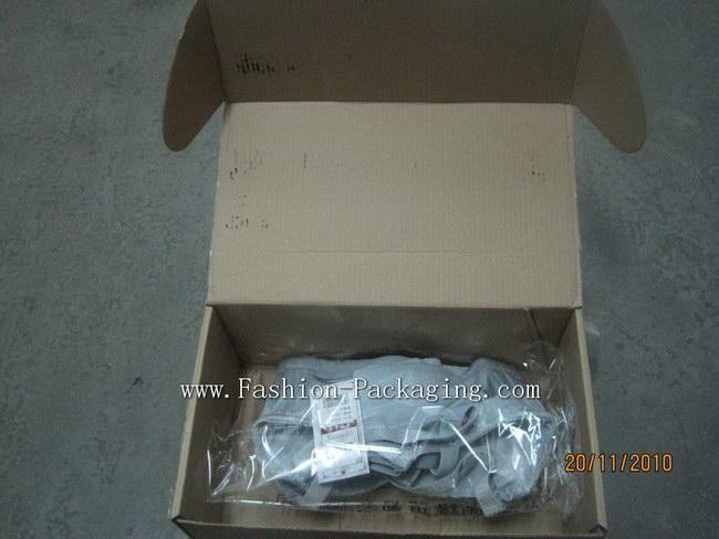 Brown Corrugated Carrier Box for Underwear