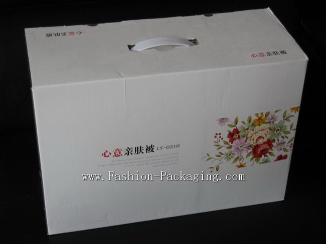 Color Pringing Corrugated box for Bedding Product Packaging