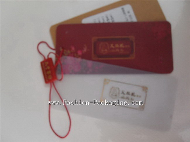 Custom Garments Paper Tag with Fashion Design