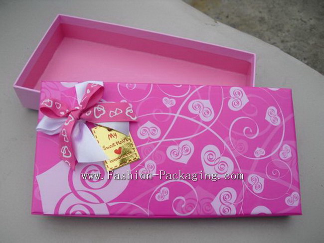 Excellent Silk Scarves Box with bowknot