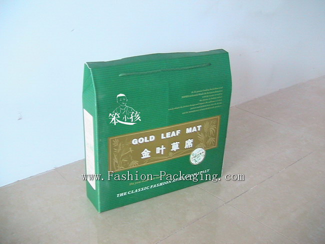 Customize Classic Packaging with rope for Gold leaf mat