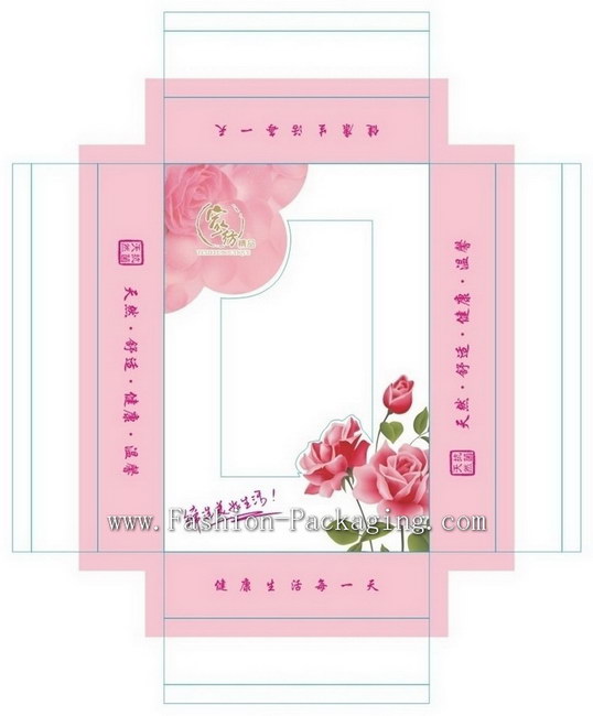 custom luxury printing Scarf Paper Gift Boxes with window and flower design