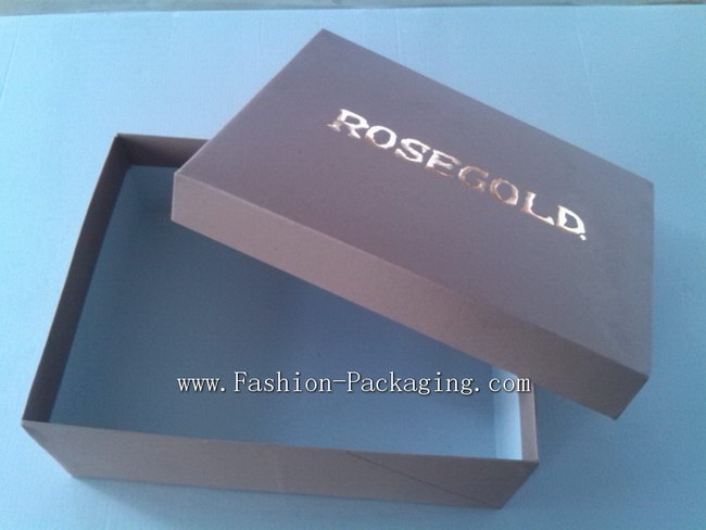 custom branded fashion packaging box