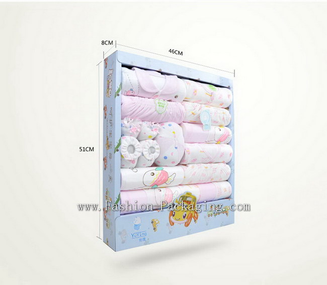 Custom fashion noble babys suit Set Packaging Box