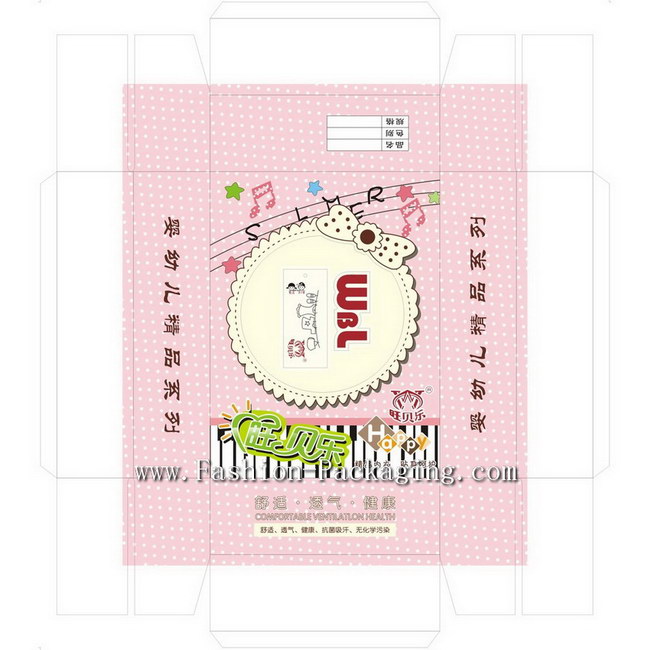 Custom Design for Baby Clothing Box with window