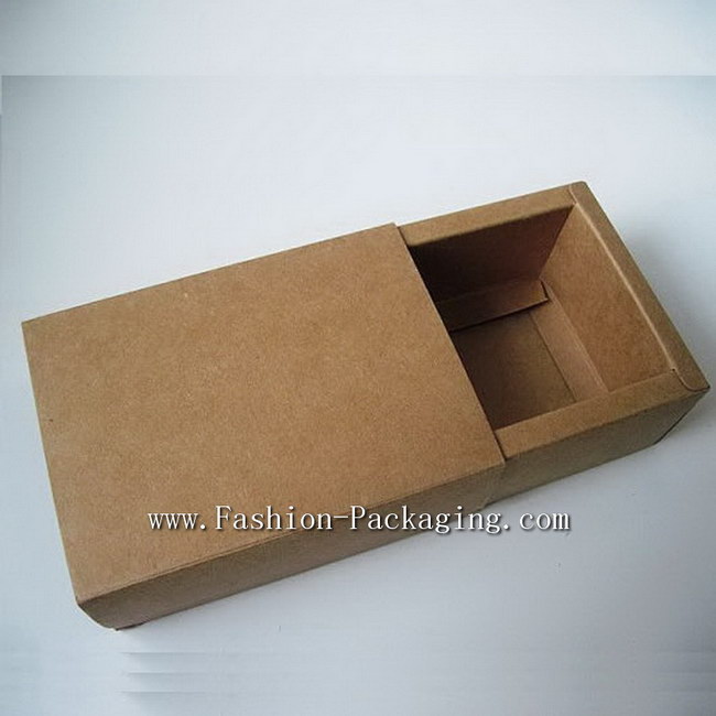 Drawer Style Brown Kraft Clothing Box