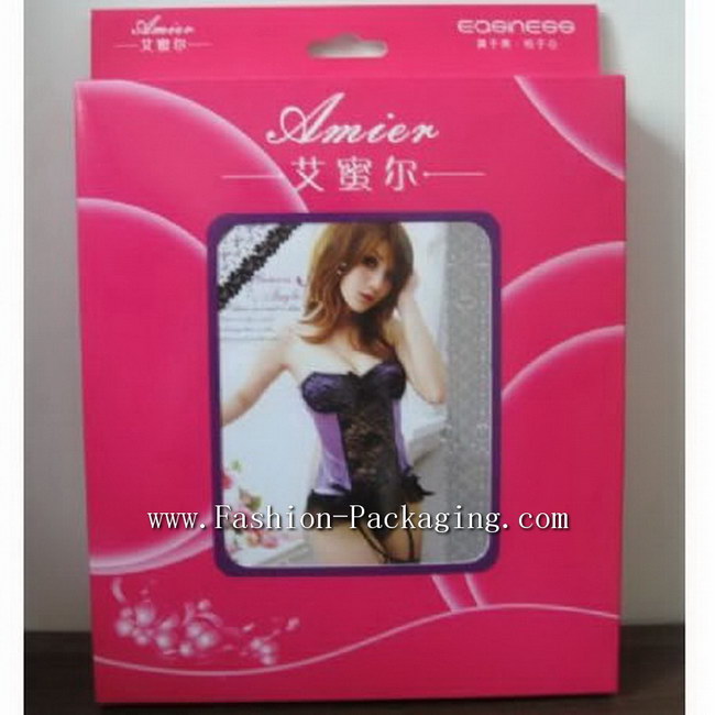 Custom Sexy Lingerie Packaging Box