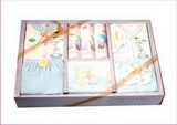 Baby Clothes box design PX000024<br>Item:Baby Clothes Set Box Design<br>
Size: As per your requirepment<br>
<br>

Whether storing previously worn baby clothes for use by potential future offspring or saving clothing because of its special meaning or link to a memorable event, preserving baby clothing may be don...