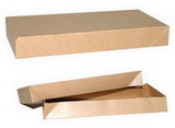 Cheaper Foldable Brown kraft Paper Box