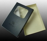 Luxury Design Custom Apparel Packaging Box with PVC Window Lid