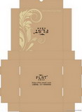 Custom Printed Corrugated Board Shoe box Design