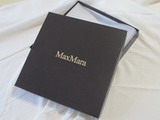Decorous Black Scarf boxes with Custom Logo (include inside Tissue Paper)