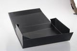 Black Folded Gift Box PX000233<br>The elegant and fashionable black folded gift box is a statement piece that never fails to impress. Its sleek design and luxurious feel make it a perfect choice for any special occasion. The box's unique folding mechanism ensures it's easy to assemble, while its black hue offers ...