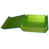 Foldable Rigid Box with shiny foil cover