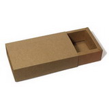 Recycled Nature Brown Kraft Box for Tie