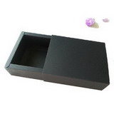 Black color Drawer Style Paper Box for Clothing