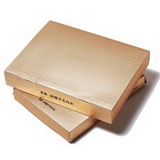 Custom Golden Card Lingerie Boxes with delicate design