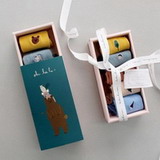 Professional Customized Cute Sock Gift box for baby sock